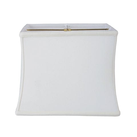 Retro Rectangle Supreme Satin Lamp Shade - Off White