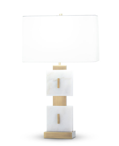 Reynolds Column Accent Table Lamp Modern Elegant