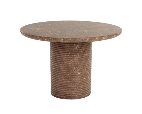 Tulip Riva Contemporary Drum Dining Table