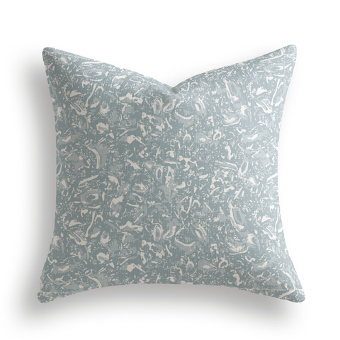 River Reef Throw Pillow in Piazza