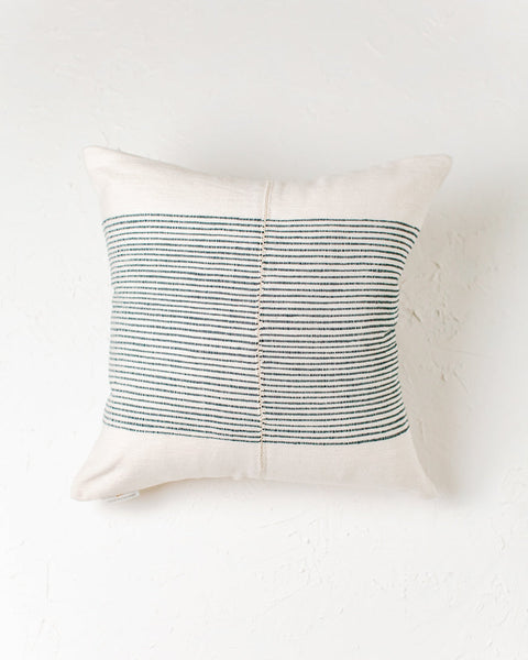 Artful Traditionalist Handcrafted Scandinavian Accent Throw Pillow