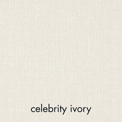 Timeless Minimalist Armless Club Lounge Chair in Study Hall Ivory