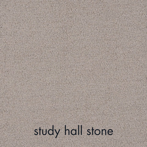 Timeless Minimalist Armless Club Lounge Chair in Study Hall Ivory