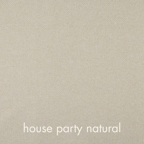 Timeless Minimalist Armless Club Lounge Chair in Study Hall Ivory