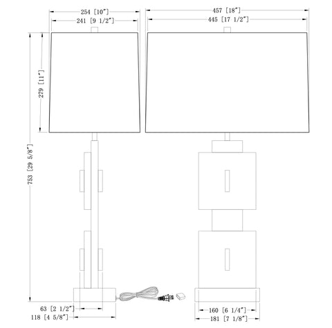 Accent Rose Column Table Lamp for Modern Spaces