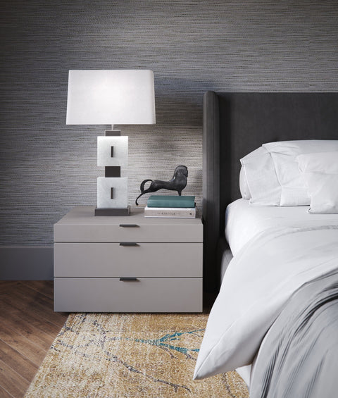 Accent Rose Column Table Lamp for Modern Spaces