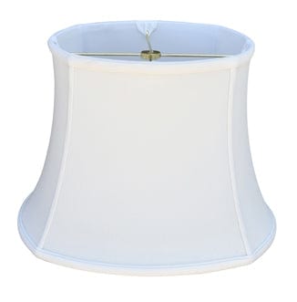 Rounded Square Bell Anna Rayon Lamp Shade - Off White