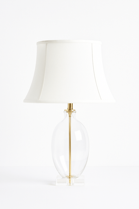 Rounded Square Bell Anna Rayon Lamp Shade - White