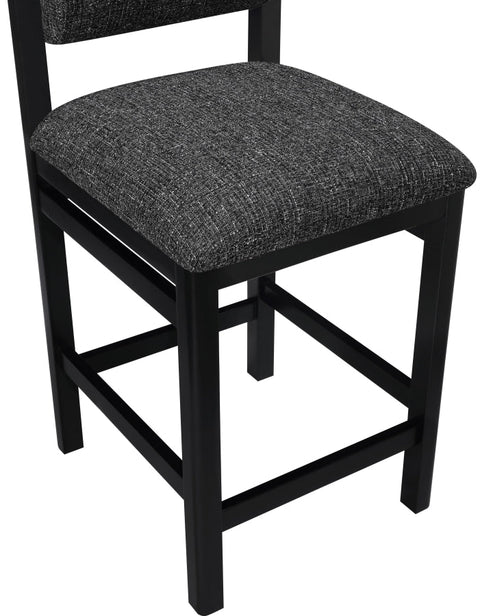 Roundhill Timeless Minimalist Contemporary Upholstered Counter Stool