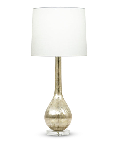Rowan Ambient Handcrafted Drum Table Lamp in Gold