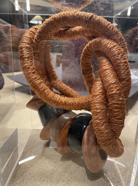 Decorating Essentials Bohemian Woven Beaded Decorative Necklace