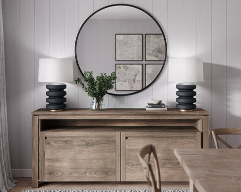 Ruth Modern Accent Drum Table Lamp