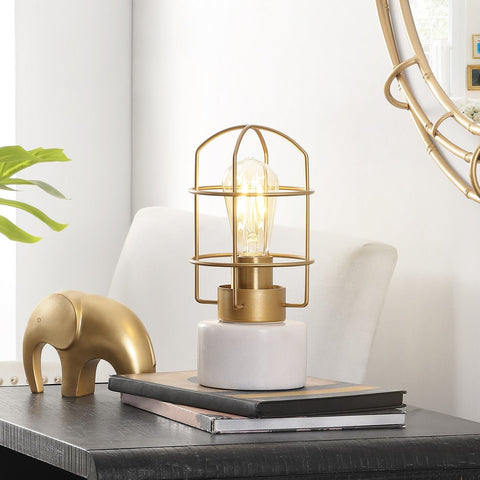 Sadaf Elegant Lantern Accent Table Lamp