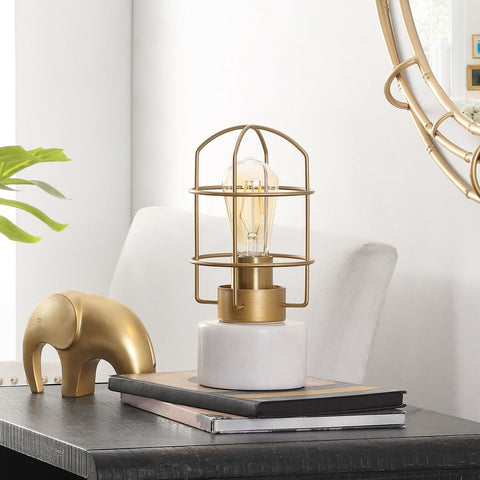 Sadaf Elegant Lantern Accent Table Lamp