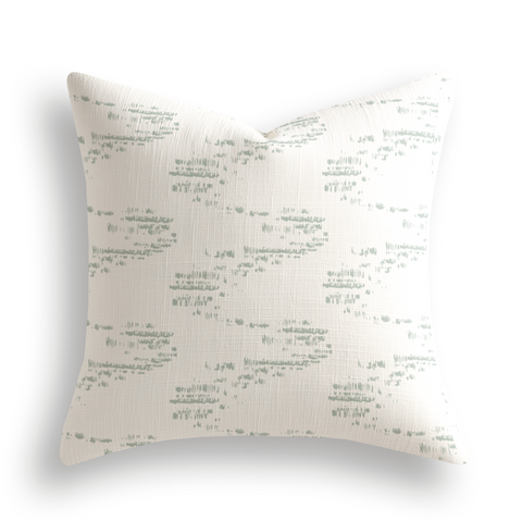 Salt Marsh Throw Pillow in Laurel