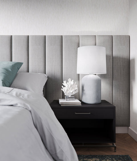 Sarah Accent Contemporary Column Table Lamp