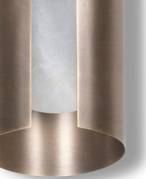 Sasha Ambient Contemporary Column Sconce Wall Light
