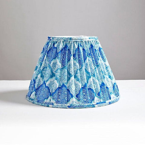 Scalamandré Akira Pleated Shade | Porcelain Blue