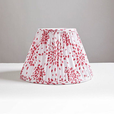 Scalamandré Fireworks Pleated Shade | Cupcake Pink