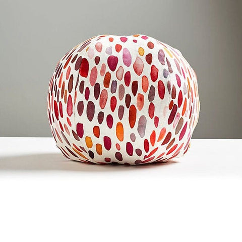 Scalamandré Jamobree Sphere Pillow | Wild Berry