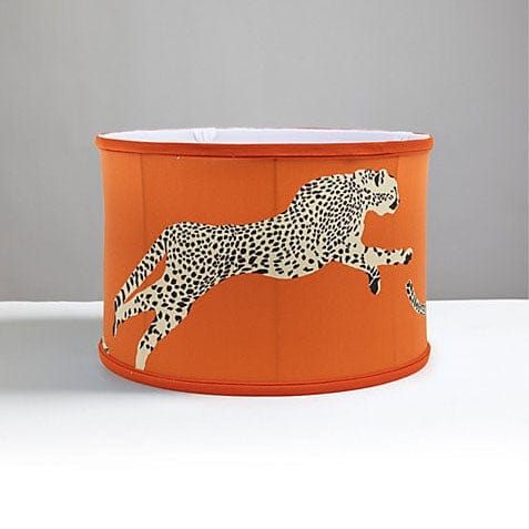 Scalamandré Leaping Cheetah Drum Shade | Clementine