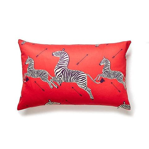 Contemporary Graphic Animal Lumbar Pillow