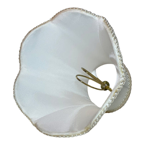 Scalloped Bell Softback Sconce - Braid Trim