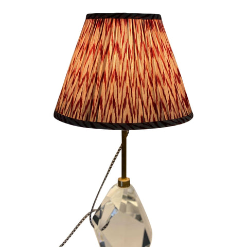 Schumacher Ikat Gathered Shades 12” Shade