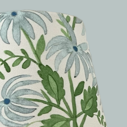 Pearl Accent Elegant Handcrafted Graphic Lamp Shade