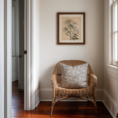 Seabrook Throw Pillow in Twilight