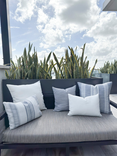 Anaya Coastal Outdoor Living Accent Throw Pillow - 14 x 20 - 20 x 20