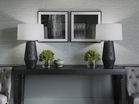 Sebastian Ambient Modern Handcrafted Column Table Lamp