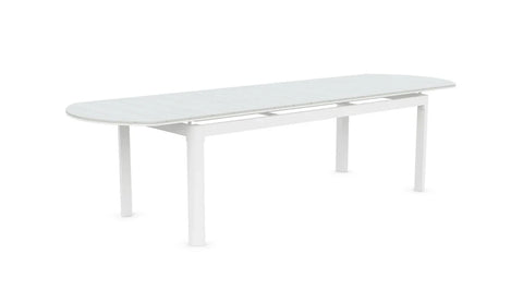 Azzurro Living Outdoor Living & Garden Extendable Curved Dining Table