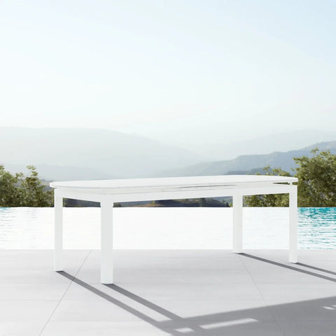 Azzurro Living Outdoor Living & Garden Extendable Curved Dining Table