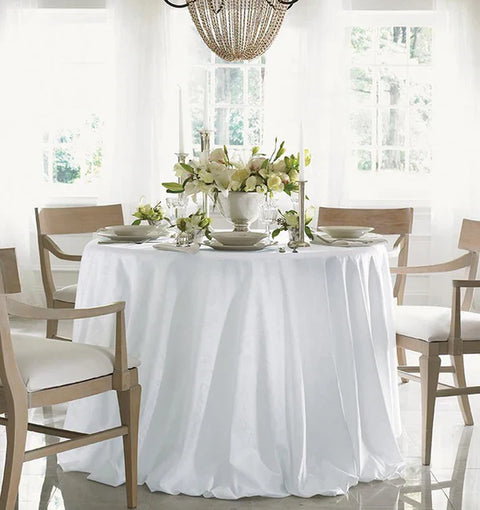 Acanthus Traditional Floral Round Tablecloth