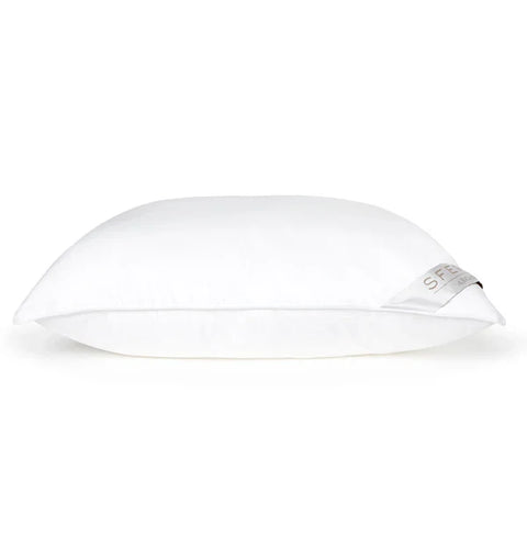 Sferra Classic Minimalist Euro Cushion in White Rectangle - 20 x 26 - 20 x 30