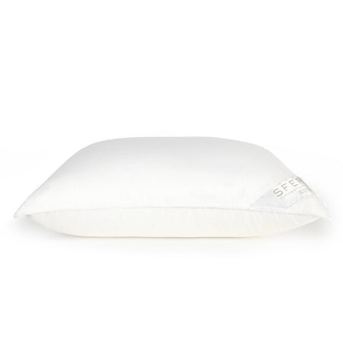 Classic Minimalist Euro Cushion in Solid White Throw Pillow