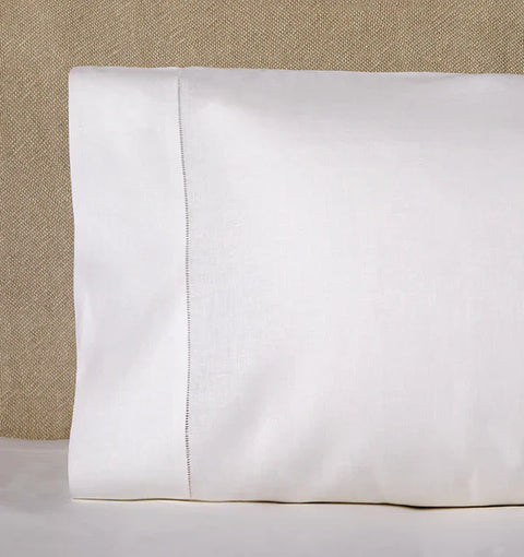 Traditional Hemstitching Linen Pillowcase