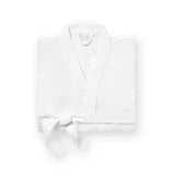 Waffle Textured Shawl Collar Bathrobe with Belt and Pockets