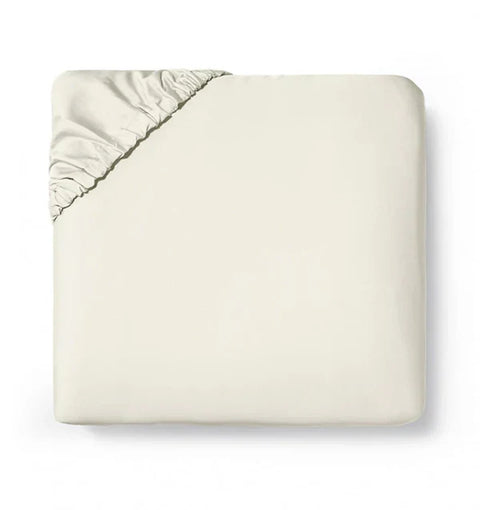 Minimalist Hemstitching Fitted Sheet with Solid Modern Design