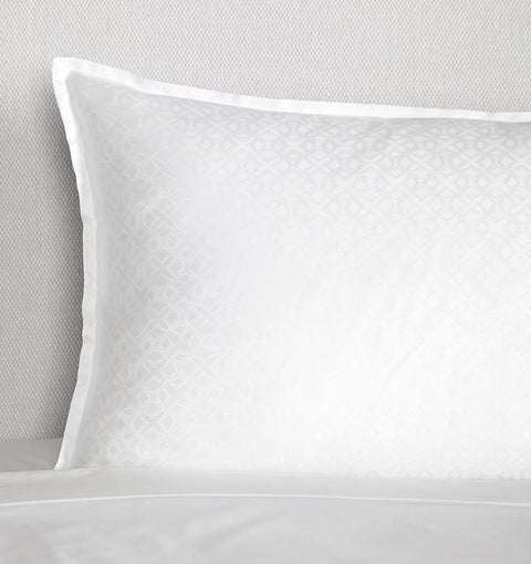 Modern Geometric Egyptian Cotton Shams