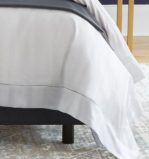 Quiet Luxury Stripe Egyptian Cotton Sateen Duvet Cover