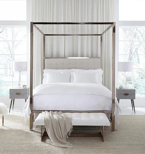 Minimalist Quiet Luxury Egyptian Cotton Sateen Shams