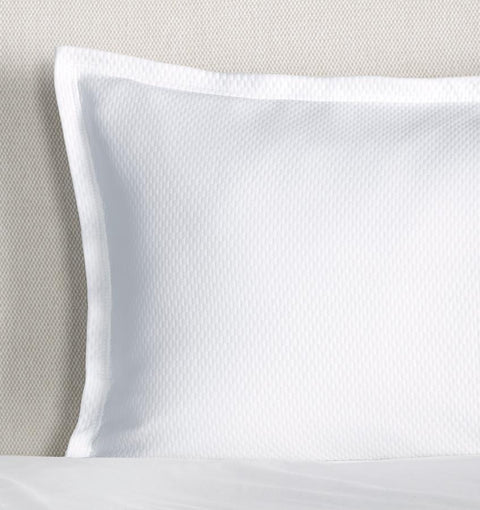 Minimalist Solid Stitched Cotton Textured Shams