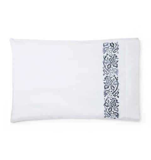 Art Deco Embroidered Hemstitching Pillowcase