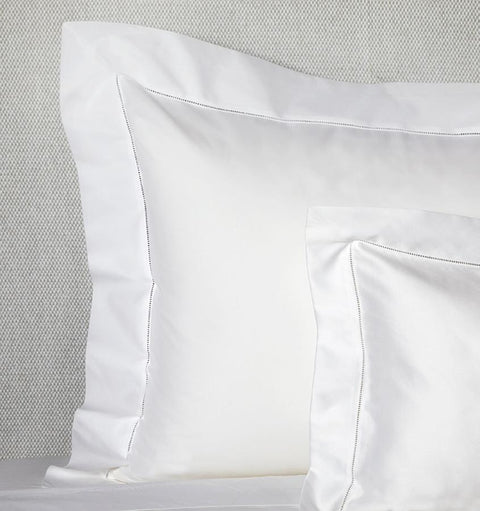 Minimalist Hemstitching Cotton Shams