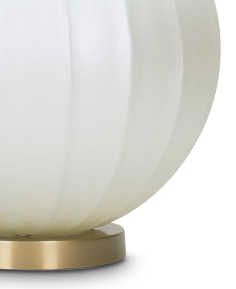 Shelley Ambient Fluted Round Table Lamp for Contemporary Spaces