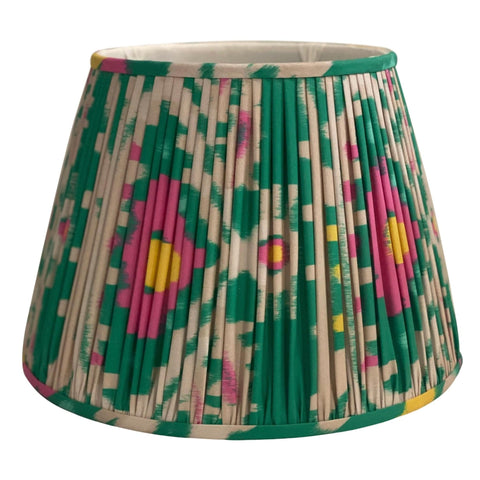 Custom Shirred/Gathered Empire Shade With Spoonflower Fabric