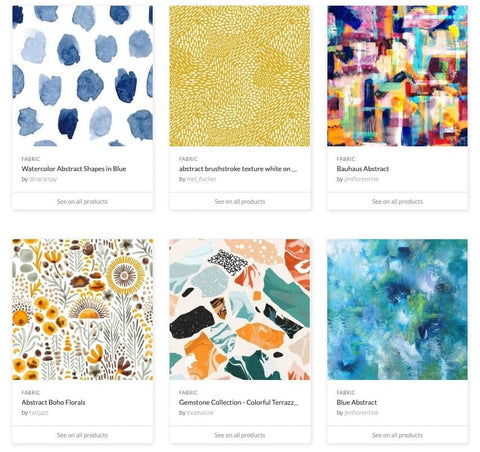 Custom Shirred/Gathered Empire Shade With Spoonflower Fabric