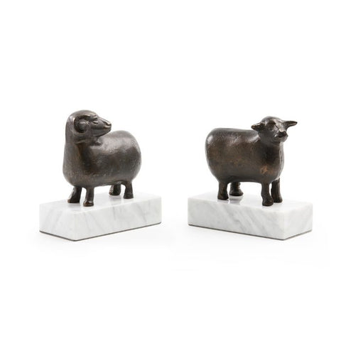 Decorating Essentials Contemporary Novelty Bookend Set
